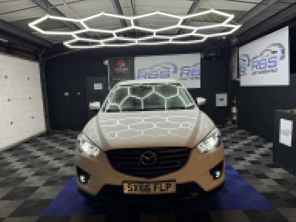 Mazda CX-5 2.2 Skyactiv-d Sport Nav 2016 SX66FLP White #3