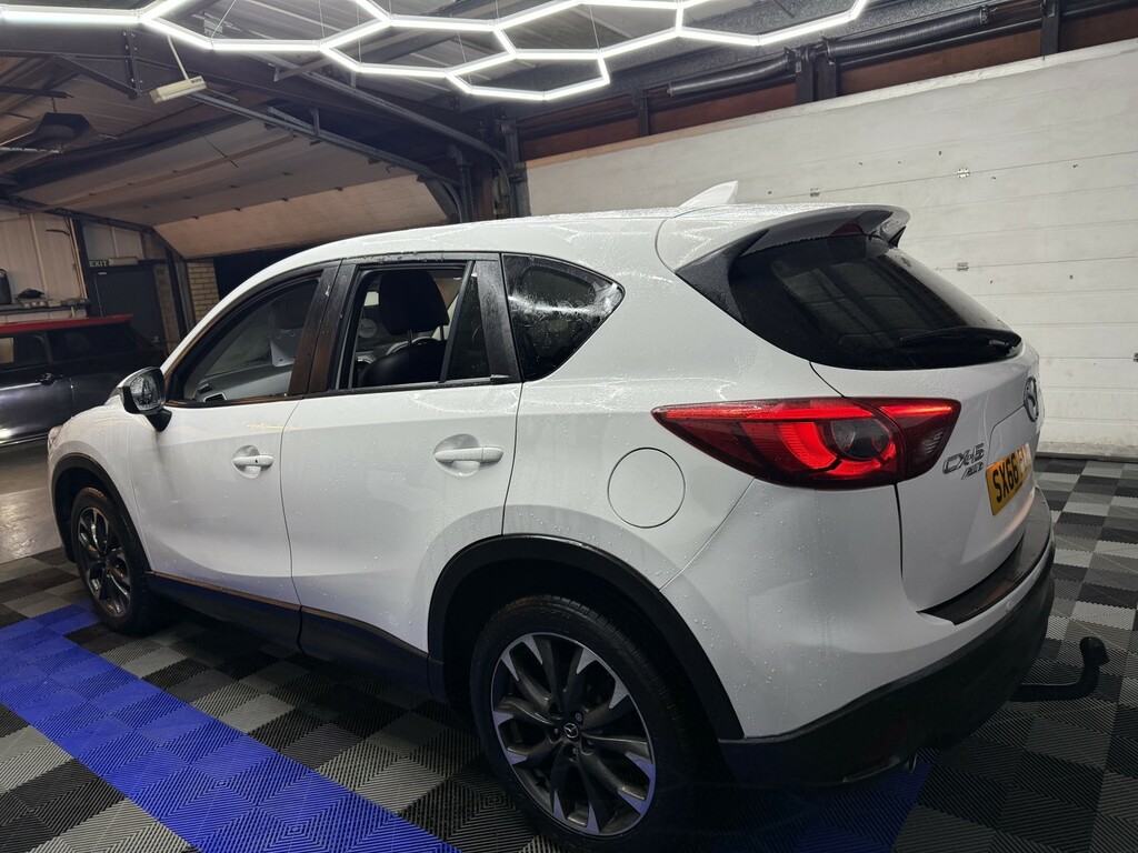 Mazda CX-5 2.2 Skyactiv-d Sport Nav 2016 SX66FLP White #6