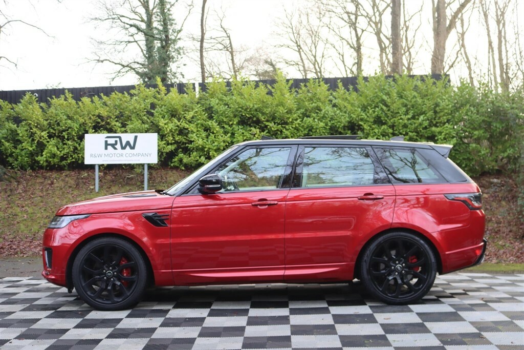 Land Rover Range Rover Sport 5.0 P525 V8 Dynamic 4Wd Euro 6 Red