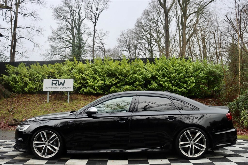 Audi S6 Saloon Saloon Black #1