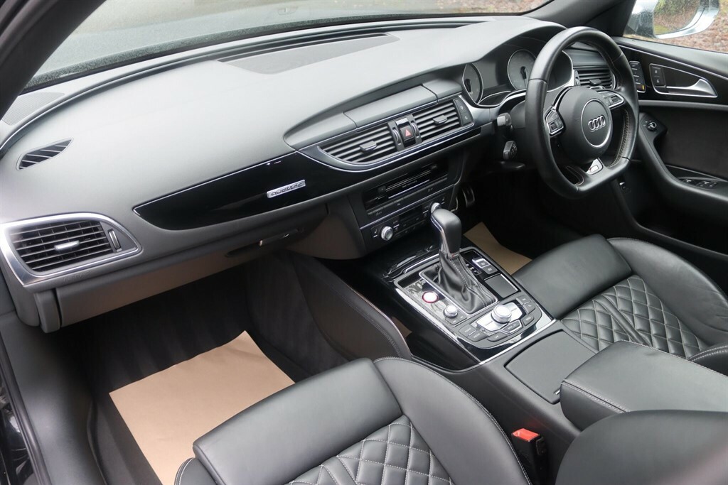 Audi S6 Saloon Saloon Black #4