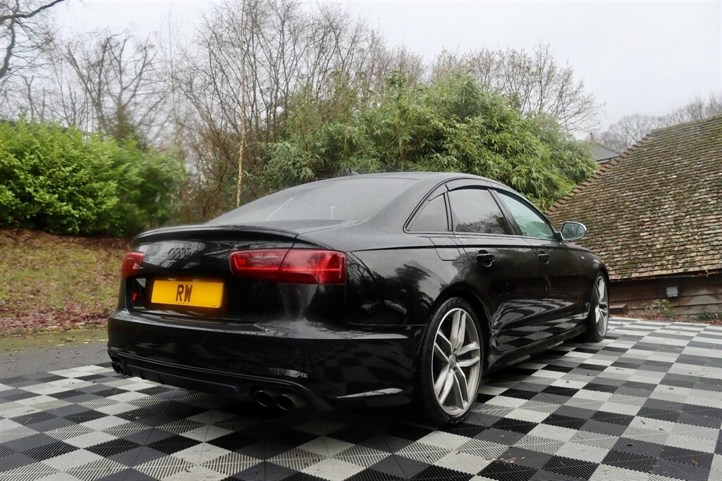 Audi S6 Saloon Saloon Black #32