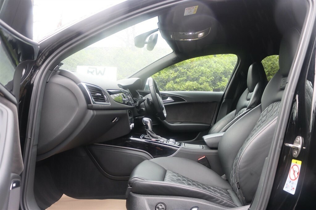 Audi S6 Saloon Saloon Black #9