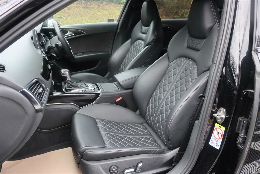 Audi S6 Saloon Saloon Black #3