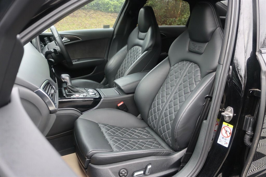 Audi S6 Saloon Saloon Black #10