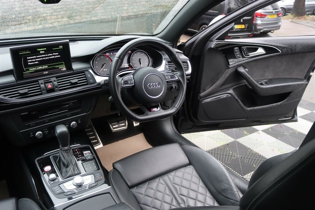 Audi S6 Saloon Saloon Black #50