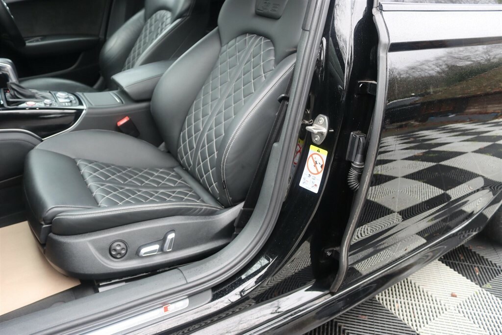 Audi S6 Saloon Saloon Black #11