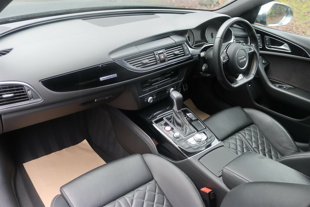 Audi S6 Saloon Saloon Black #8