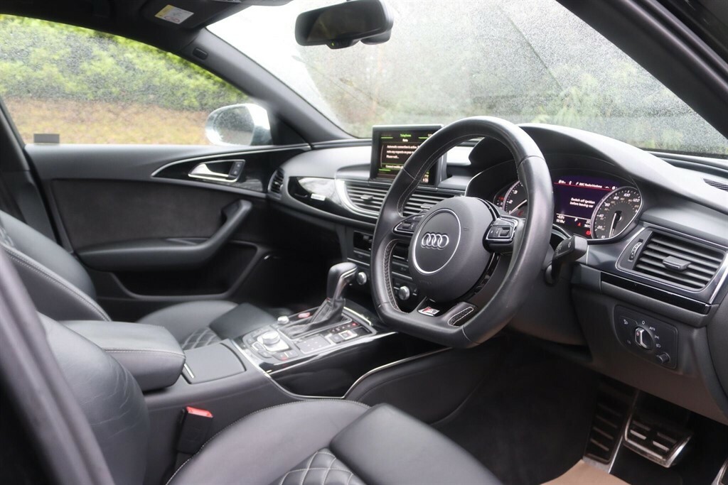 Audi S6 Saloon Saloon Black #20