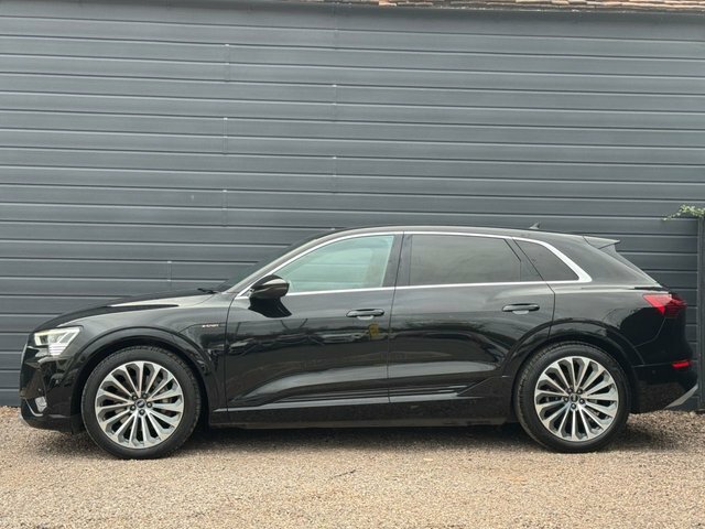 Audi E-tron 2021 50 S Line Suv Quattro 71.2K LR71TDV Black #6