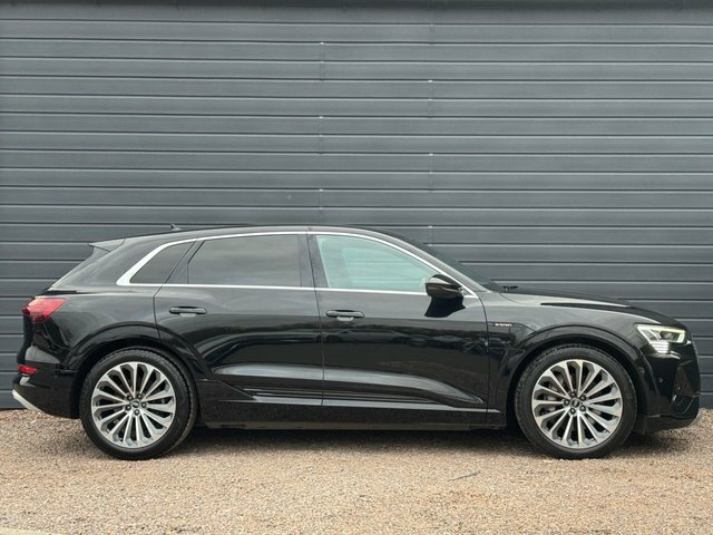 Audi E-tron 2021 50 S Line Suv Quattro 71.2K LR71TDV Black #5