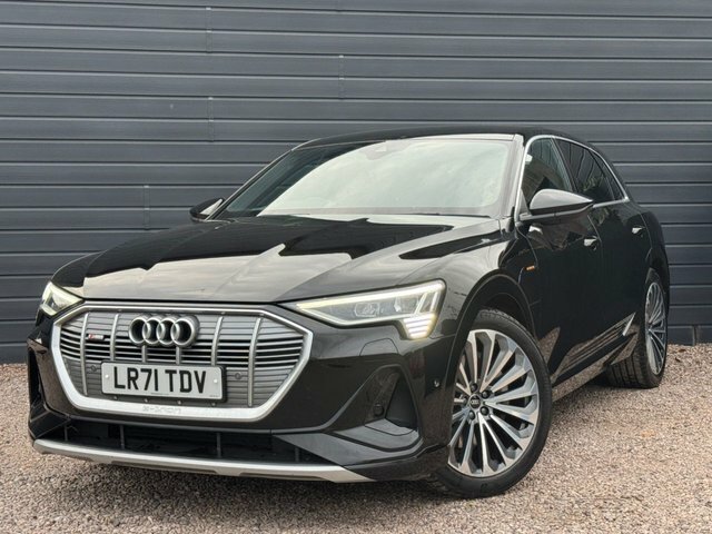 Audi E-tron 2021 50 S Line Suv Quattro 71.2K LR71TDV Black #3