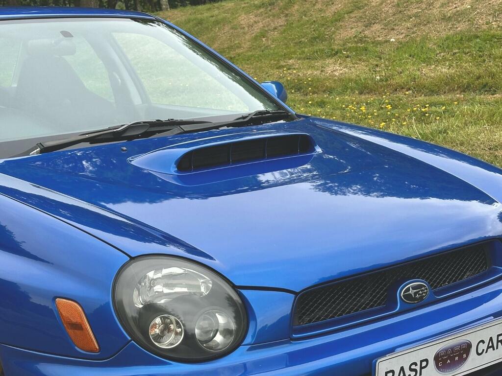 Subaru Impreza Saloon 2.0 Wrx Sti 200202 WA02SBX Blue #2
