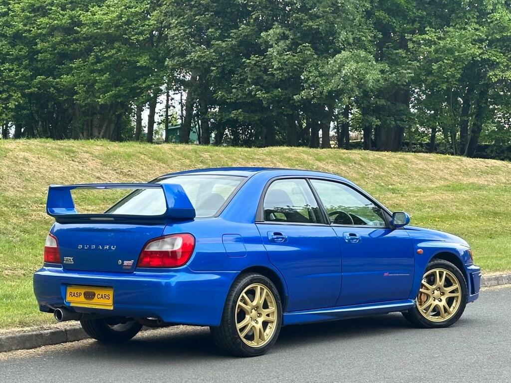 Subaru Impreza Saloon 2.0 Wrx Sti 200202 WA02SBX Blue #6