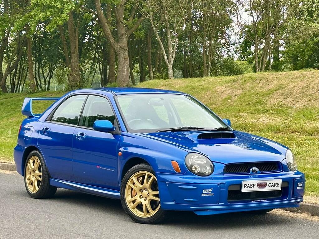 Subaru Impreza Saloon 2.0 Wrx Sti 200202 Blue