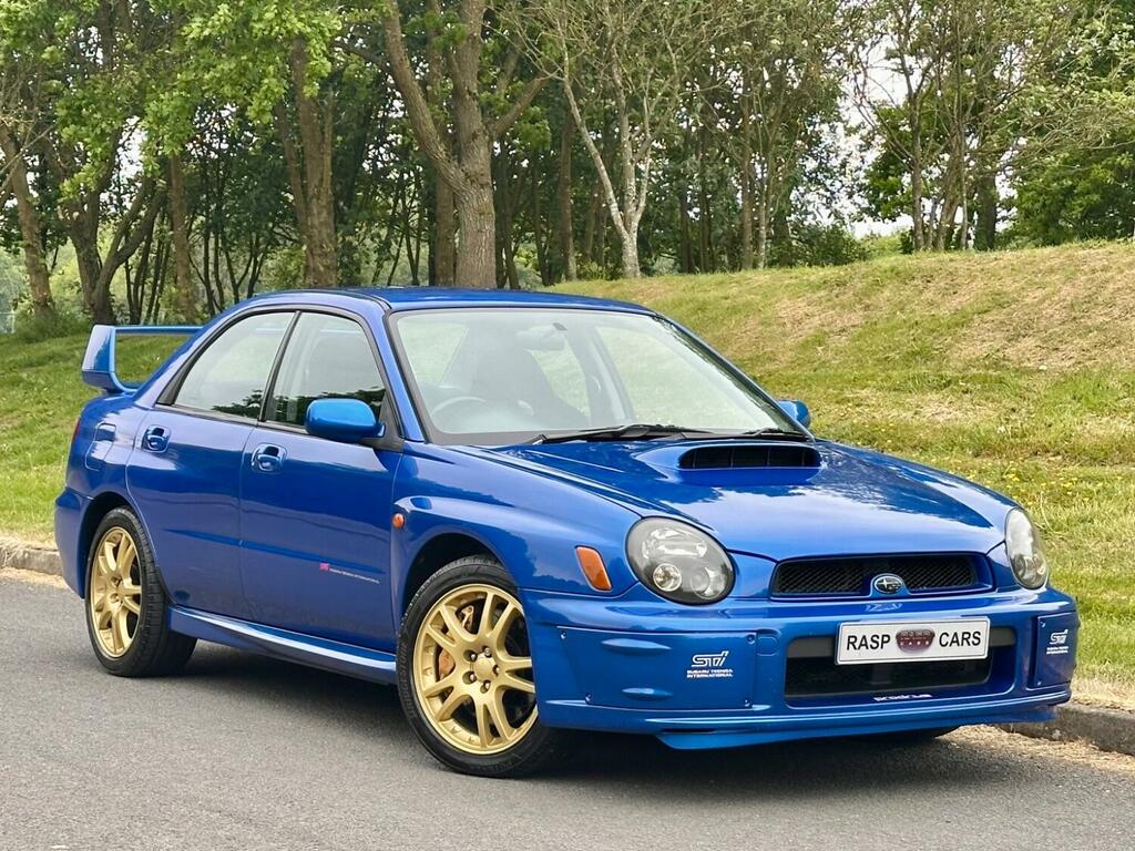Subaru Impreza Saloon 2.0 Wrx Sti 200202 Blue
