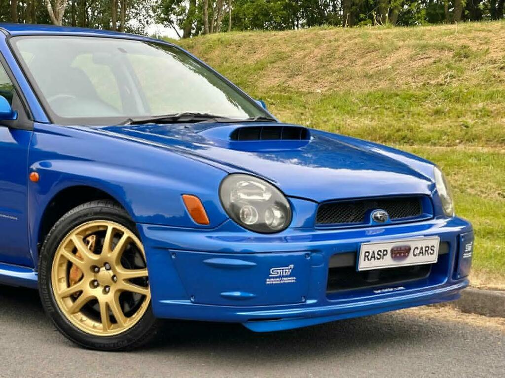Subaru Impreza Saloon 2.0 Wrx Sti 200202 WA02SBX Blue #3