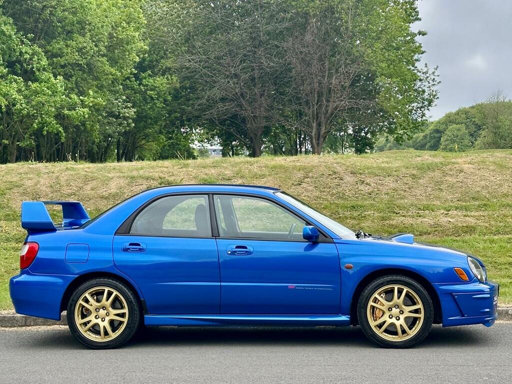 Subaru Impreza Saloon 2.0 Wrx Sti 200202 WA02SBX Blue #5