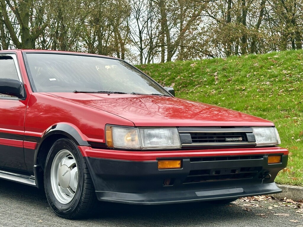 Toyota Corolla Coupe Coupe 1984 - 1987 1985B Red #6