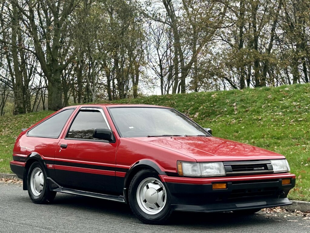 Toyota Corolla Coupe Coupe 1984 - 1987 1985B Red #4