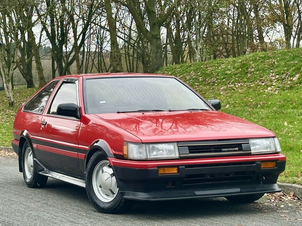 Toyota Corolla Coupe Coupe 1984 - 1987 1985B Red #5