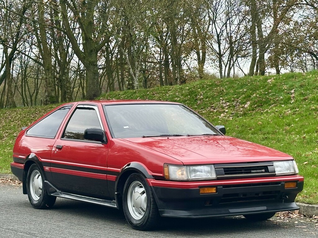 Toyota Corolla Coupe Coupe 1984 - 1987 1985B Red #2