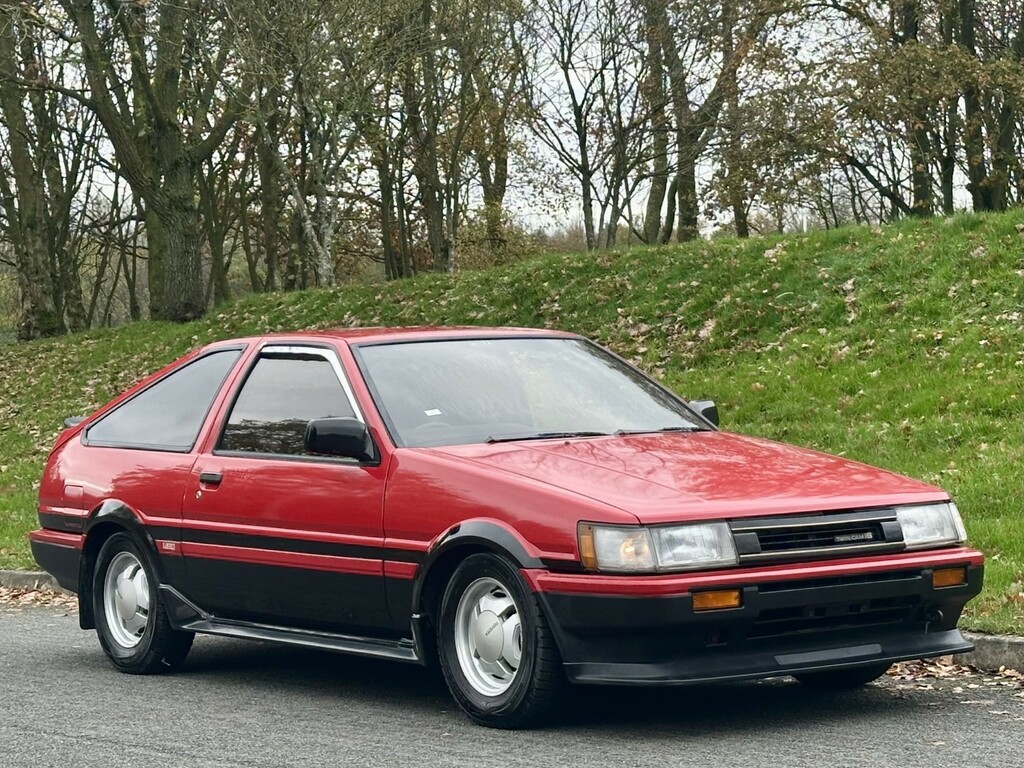 Toyota Corolla Coupe Coupe 1984 - 1987 1985B Red