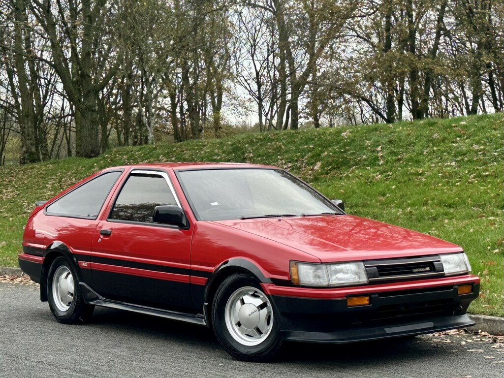 Toyota Corolla Coupe Coupe 1984 - 1987 1985B Red #3