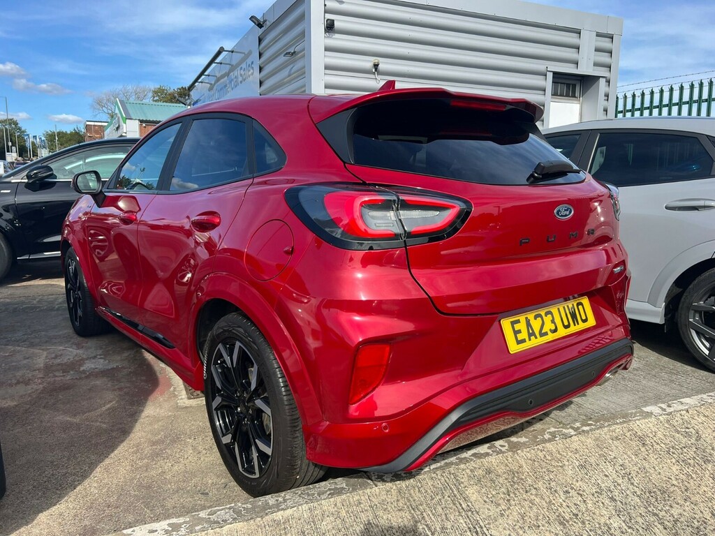 Ford Puma Puma Hatchback 1.0 Ecoboost Hybrid Mhev St-line X EA23UWO Red #4