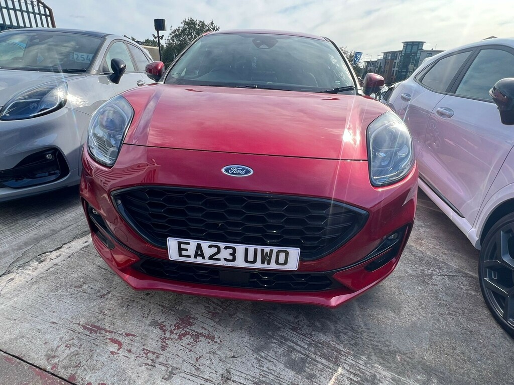 Ford Puma Puma Hatchback 1.0 Ecoboost Hybrid Mhev St-line X EA23UWO Red #2
