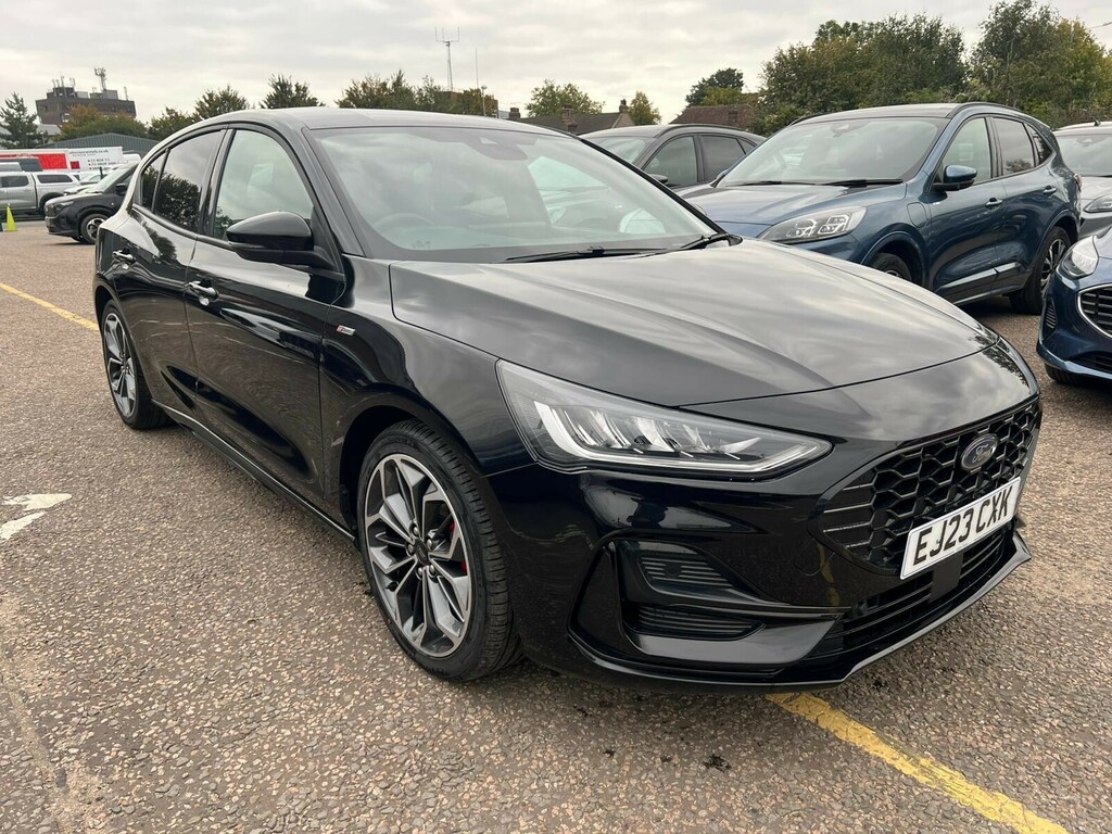 Ford Focus Focus Hatchback 1.0 Ecoboost Hybrid Mhev 155 St-li Black