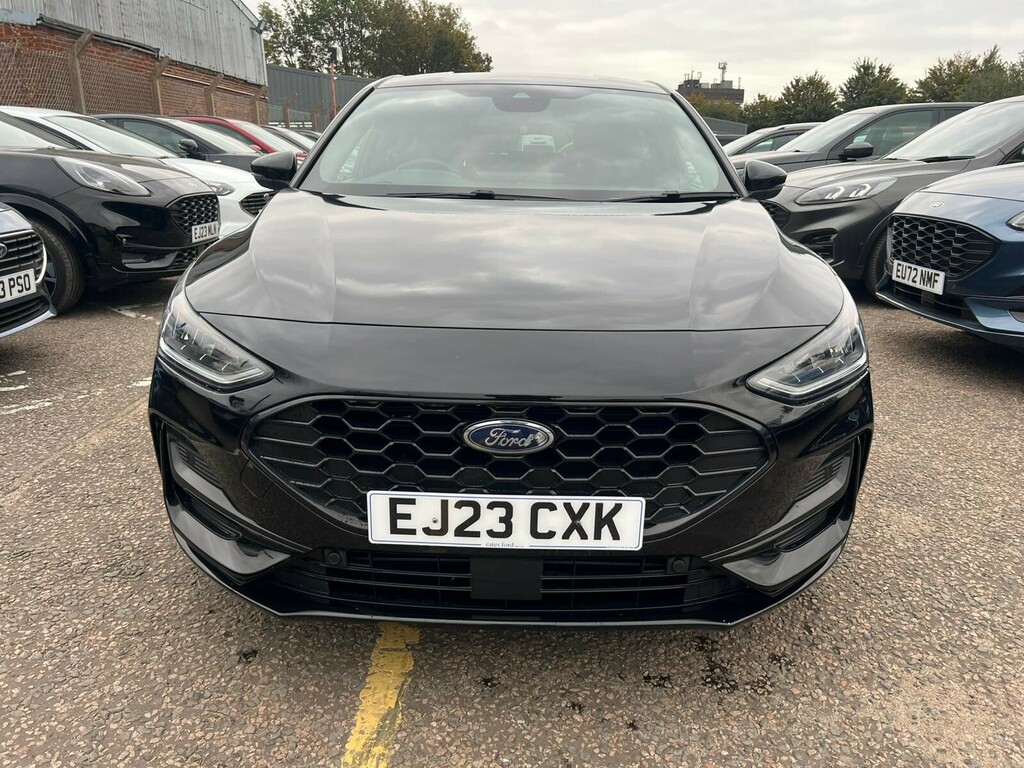 Ford Focus Focus Hatchback 1.0 Ecoboost Hybrid Mhev 155 St-li EJ23CXK Black #2