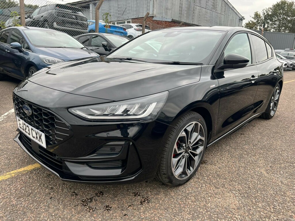 Ford Focus Focus Hatchback 1.0 Ecoboost Hybrid Mhev 155 St-li EJ23CXK Black #3