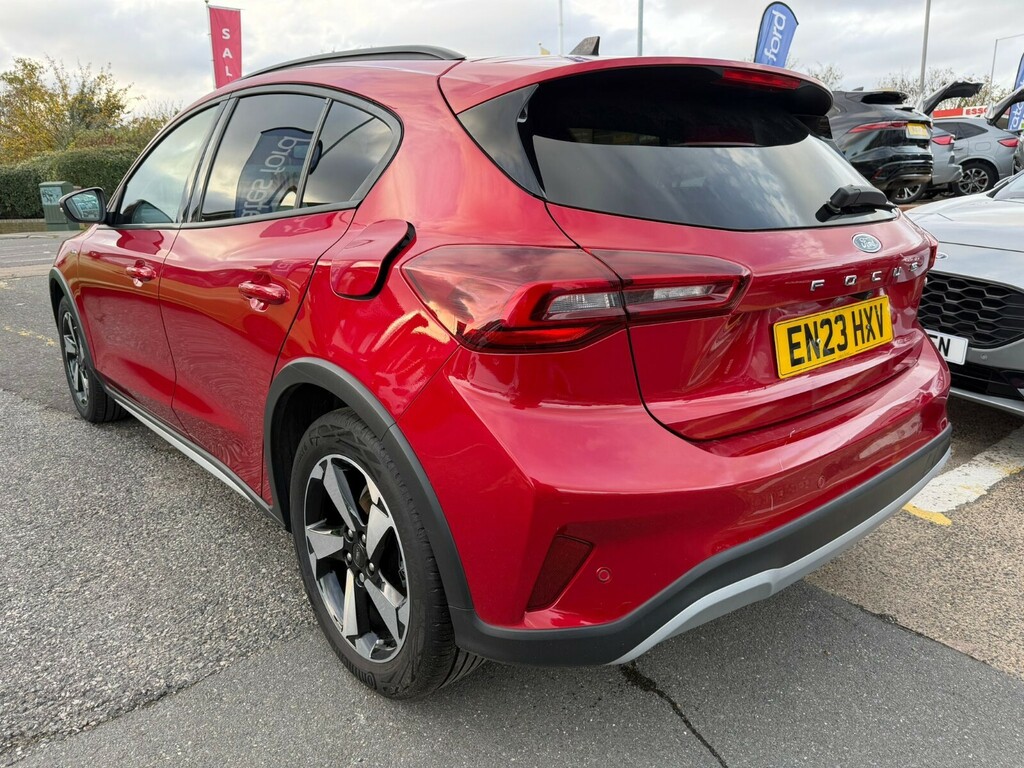 Ford Focus Focus Hatchback 1.0 Ecoboost Hybrid Mhev 155 Activ EN23HXV Red #5