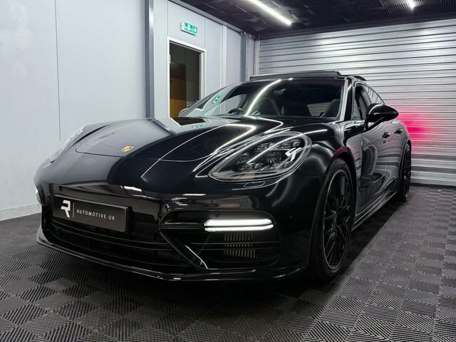 Porsche Panamera 2019 4.0 V8 E-hybrid 14Kwh Gpf Turbo S Sport Turis Black #3