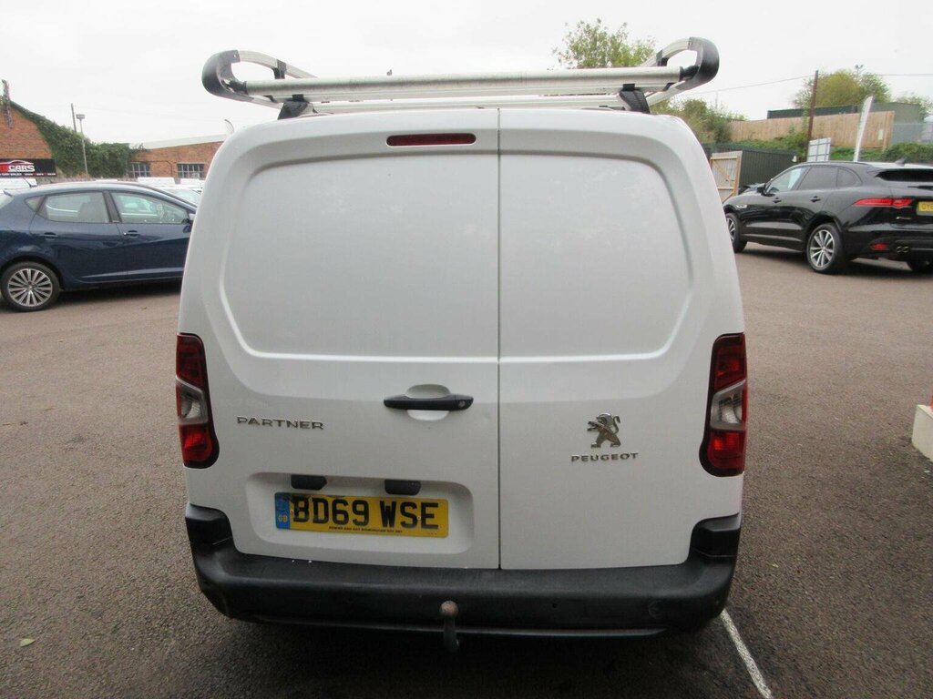 Peugeot Partner Panel Van 1.5 Bluehdi 650 Professional Standard Pa BD69WSE White #5