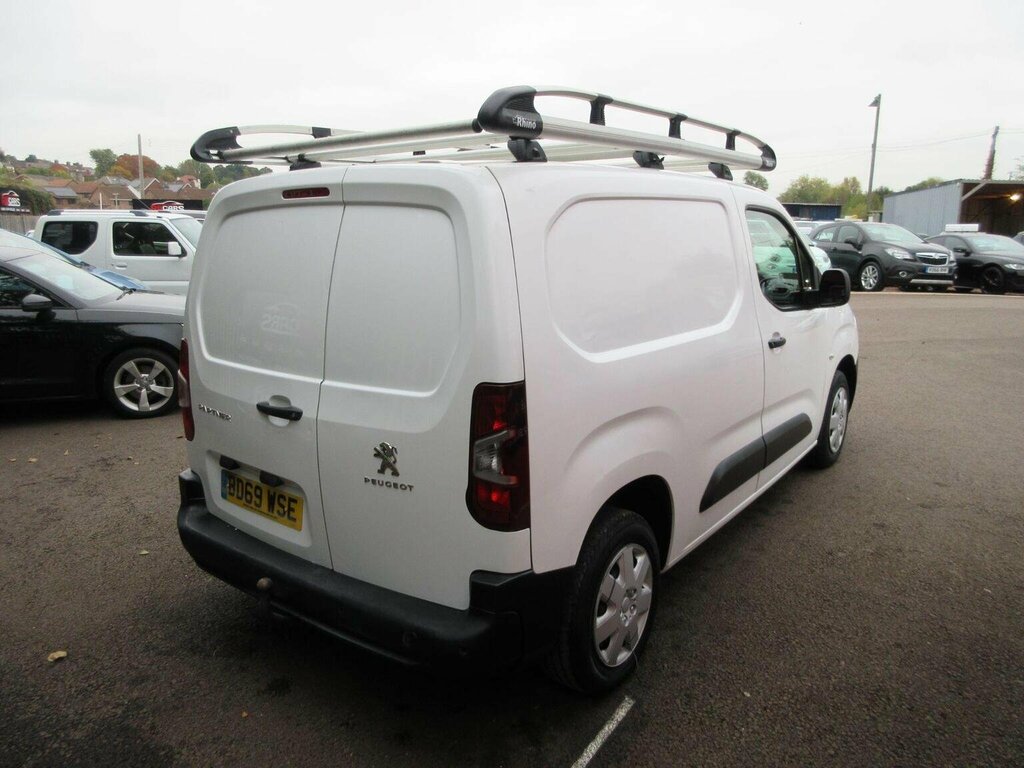 Peugeot Partner Panel Van 1.5 Bluehdi 650 Professional Standard Pa BD69WSE White #6