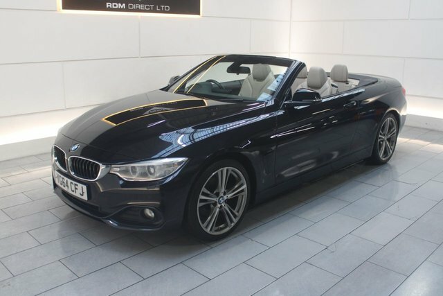 BMW 4 Series Convertible Black #6