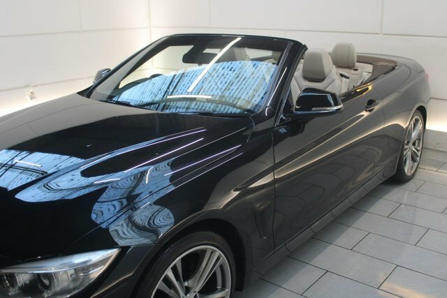 BMW 4 Series Convertible Black #4