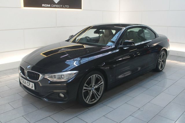 BMW 4 Series Convertible Black #5