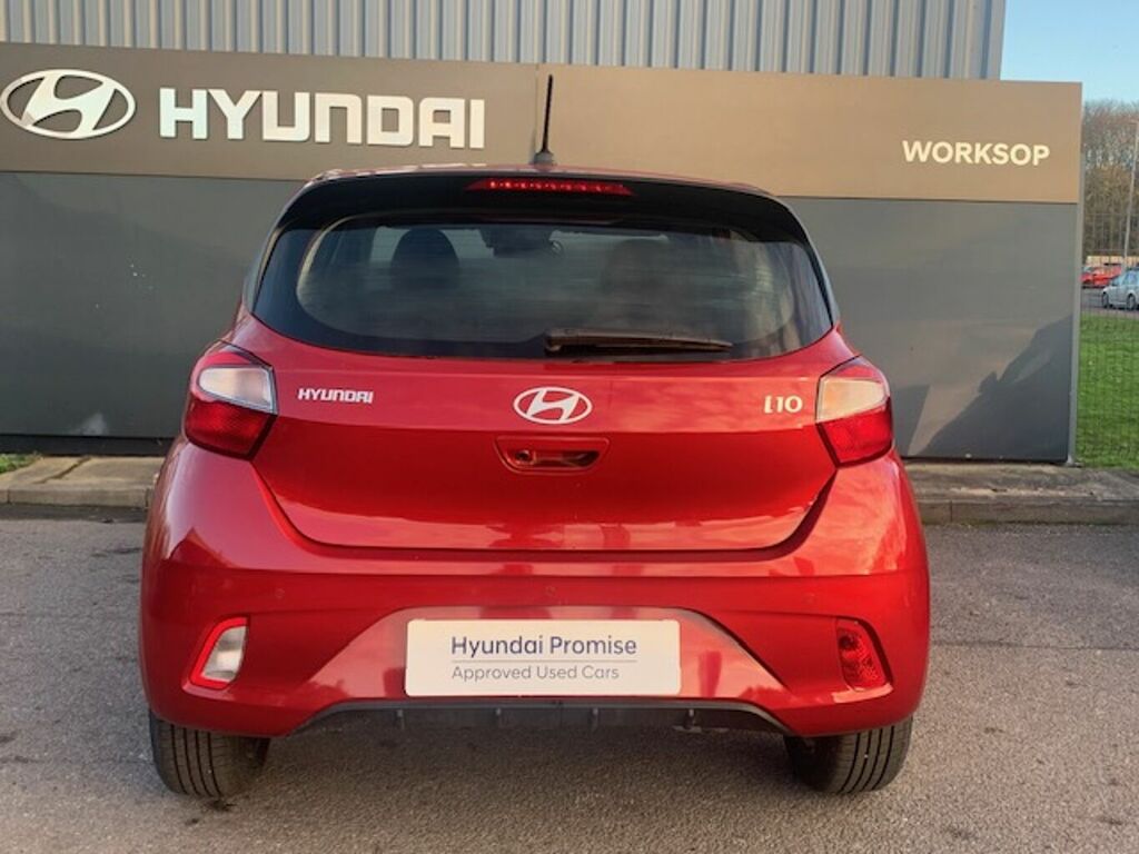 Hyundai I10 1.0 63 Advance Nav Red #4