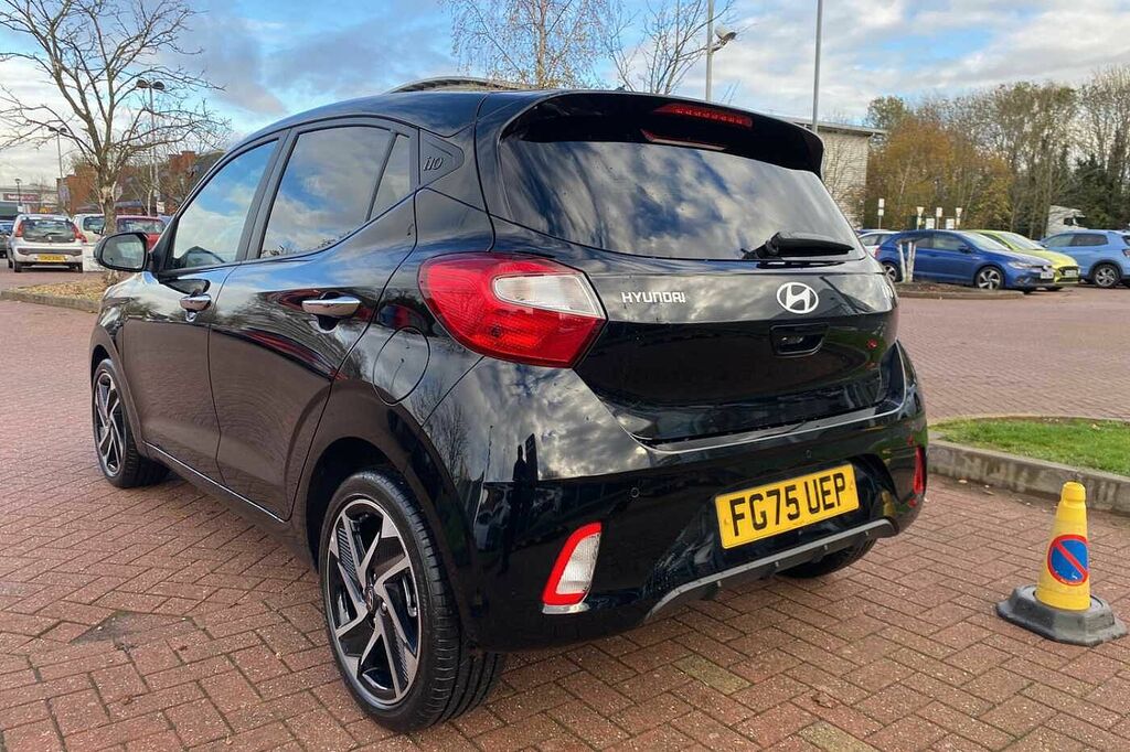Hyundai I10 1.2 79 Premium Nav FG75UEP Black #3