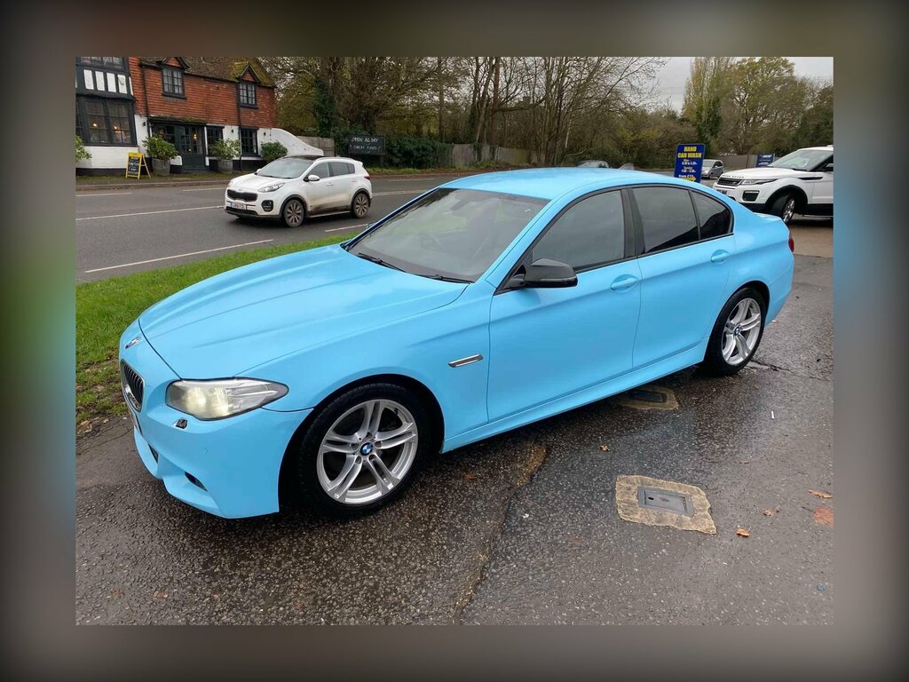 BMW 5 Series 2.0 520D M Sport Euro 6 Ss White