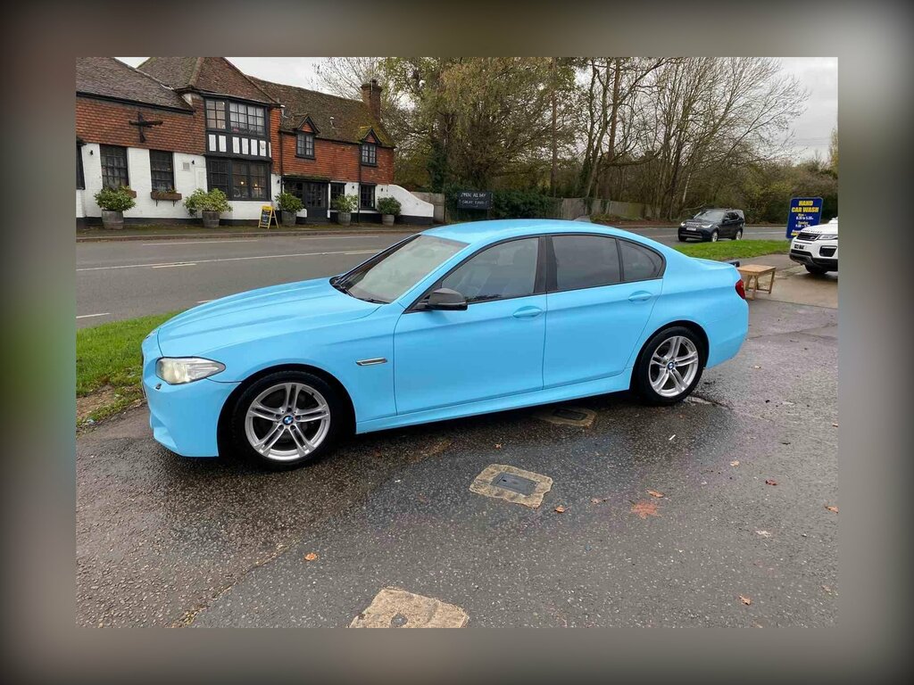 BMW 5 Series 2.0 520D M Sport Euro 6 Ss CF66JVL White #3