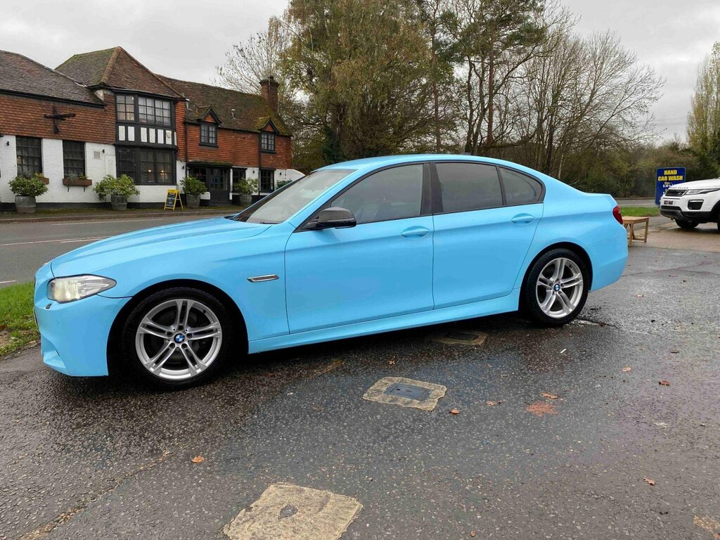 BMW 5 Series 2.0 520D M Sport Euro 6 Ss CF66JVL White #4