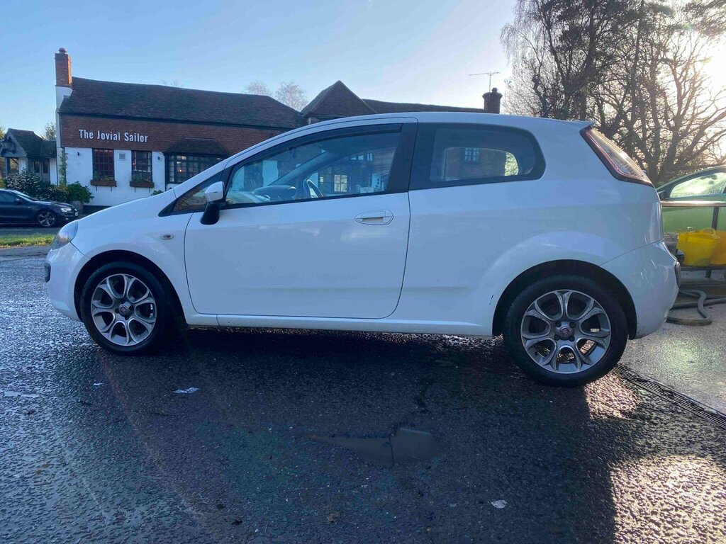 Fiat Punto Evo 1.4 Gp Euro 5 Ss White #5