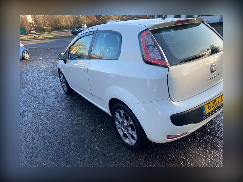 Fiat Punto Evo 1.4 Gp Euro 5 Ss White #6