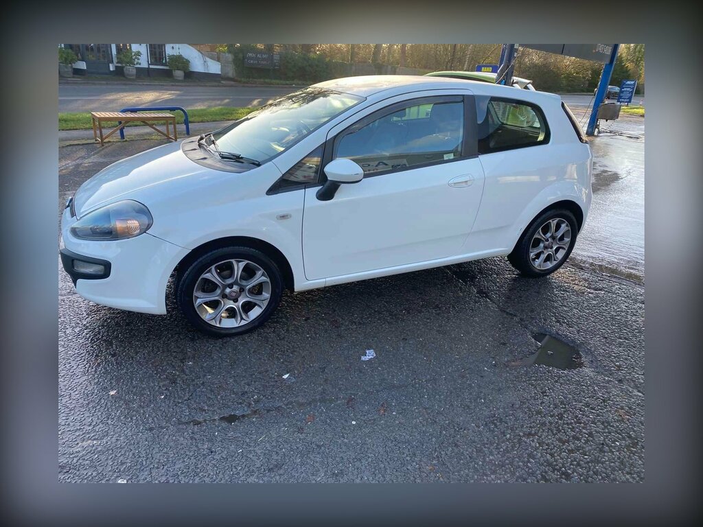 Fiat Punto Evo 1.4 Gp Euro 5 Ss White