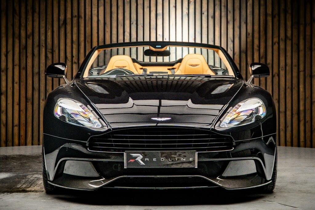 Aston Martin Vanquish 6.0 V12 Volante T-troniii Euro 6 Black #4
