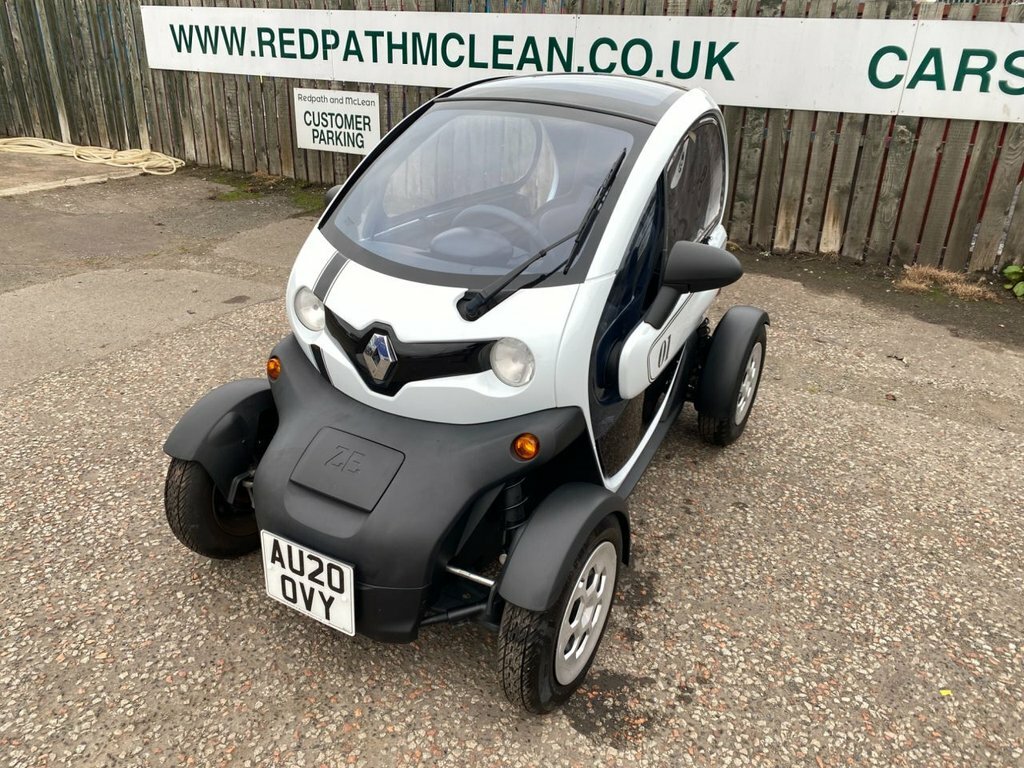Renault Twizy 2020 Expression Coupe Battery Lease White #3